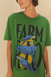 Blusa T-Shirt Media Arara Babaneira 339956 Farm Rio